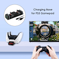 Miniatyrbilde 5 av 7: Multifunksjon Dualsense LED Lade Dokk Stasjon Kontroller Lader Lade Base
