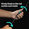 Miniatyrbilde 5 av 7: Fiske Stang Fast Ball Stang Ball Mini Beskyttelse Anti Kollisjon Stang Retractor Fiske Stang Stopp Fiske Tilbehør
