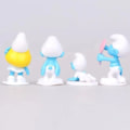 Pikkukuva 7 / 9: 12 kpl Smurffit kakku koristeet pieni sieni tonttu söpöt lapset lelut