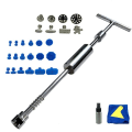 Miniatyrbillede 6 af 9: Bil karosseri bule fjernelse værktøj bule reparation trækker kit skyde hammer sugekopper