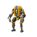 Miniatyrbilde 3 av 6: Space Wars Haxion Brood Bounty-Hunter Robot Building Block Kit DIY Film Figur Samling Brick Modell Leetøy