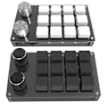Miniatyrbilde 2 av 4: Mini tastatur 12 taster 2 knapp programmering gjør-det-selv mekanisk tastatur