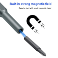 Pikkukuva 4 / 7: 25 In 1 Ruuvimeisseli Magneetti Kärjet Phillips Torx Hex Precision DIY irrotettava mini työkalu kotelo