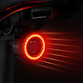 Miniatyrbild 3 av 6: Cykel Bak Ljus USB Laddning Hög Synlighet Multifunktion Blinkande Med Broms Sensor Bakljus