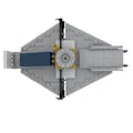 Miniatyrbillede 4 af 5: Webb Rum Teleskop Bygning Blok Kit 1:110 Saturn V skala Astronomi Hubble Observatorium Videnskab Udforskning Legetøj