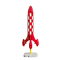 Pikkukuva 1 / 5: Moc Popular Anime The Adventures Of Tintin And Miloued Rocket Model Building Blocks Construction Set