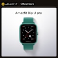 Miniatyrbillede 1 af 7: Bip U Pro GPS Smartwatch Farve Skærm 31g 5 ATM Vandtæt 60+ Sport Mode Smart Watch