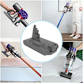 Miniatyrbilde 7 av 8: 4500mAh/4000mAh Erstatning batteri for Dyson V10 batteri V10 Absolutt,V10 Fluffy, syklon V10 Batteri