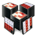 Miniatyrbillede 2 af 7: Sliding Tal Puzzle Huarong Road Brain Teaser IQ Test