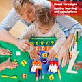 Pikkukuva 4 / 6: 11,8*11.3 Lapsen Montessori kynä muoto lelut huopa sormi numerot matematiikka lelu lapsille laskeminen varhais opetus taaperoille