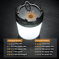 Miniatyrbillede 2 af 4: Genopladelig Kraftfuld Lommelygte Bærbar Emergency Lantern