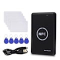 Miniatyrbilde 5 av 6: Kopimaskin Duplikator 125KHz Nøkkel fob NFC Smart Card Reader Writer