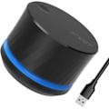 Miniatyrbilde 1 av 6: USB Volum Kontroll knapp EMEET USB Multimedia Kontroller knapp med Ett-klikk Mute Function og Musikk Switching Multimedia Control