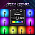 Pikkukuva 6 / 6: Mini COB RGB video valo magneettinen täysi väri RGB LED valokuvaus valaistus