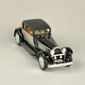 Miniatyrbillede 3 af 4: Vintage Bugatti bil model lyd og lys legering træk tilbage blinkende klassisk vintage kollektiv musik bil legetøj