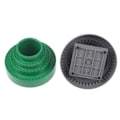 Miniatyrbillede 5 af 8: 1 pc professionel tre lag roterende rund form bor bit kasse opbevaring kasse