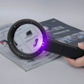Miniatyrbillede 3 af 6: LED Håndholdt Lup Glas Antik Smykker Luppe Bærbar Metal Læse Lup