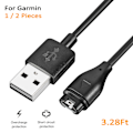 Miniatyrbillede 2 af 5: USB Opladning Kabel Data ledning Oplader til Garmin Instinct Vivoactive 3/4/4s Vivosport Forerunner