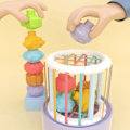 Miniatyrbillede 3 af 9: Farverige Form Blokker Sortering Spil Baby Montessori Lærende Uddannelseslegetøj