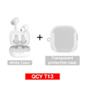 Miniatyrbilde 6 av 11: T13 Bluetooth Hodetelefoner V5.1 Trådløs TWS Øretelefoner Touch Control Earplus 4 Mikrofoner