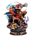 Miniatyrbilde 1 av 8: 22 cm One Piece Figurine Three Captain Anime Figure Kid Law Luffy Action Pvc Model Statue