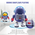 Miniatyrbilde 5 av 7: Baby Duck Toy Musical Interactive Toy Elektrisk med lys og lyder Dansing Robot Space Elements