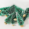 Miniatyrbillede 4 af 6: Mini jule træer plastik kunstig jule træ pynt