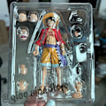 Miniatyrbilde 3 av 8: One Piece Action Figures Anime Luffy Roronoa Zoro Ace Figure