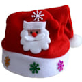 Miniatyrbillede 6 af 11: Jul Hat Xmas Snemand Hjorte Julemand Grid Jule Dekoration