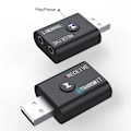Miniatyrbilde 5 av 7: Bluetooth 5.0 lyd sender mottaker 3,5 mm AUX jack