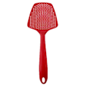 Miniatyrbillede 7 af 8: Bærbar Nylon Køkken Suppe Ske Sine Farverig Slev Anti-skoldning Skimmer Fry Mad Mesh Handy Filter Disk