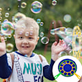 Miniatyrbild 5 av 7: Barn Big Bubbles Wand Kit Barn Leksaker Fancy Bubble Circle Rekvisita