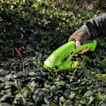 Miniatyrbillede 5 af 7: Elektrisk trimmer 2 i 1 Lithium-ion Trådløs Have Værktøj Hækklipper