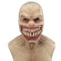 Miniatyrbild 1 av 6: Halloween Skräck Huvudbonader Latex Clown Mask Djävulen Ansikte Omslag Terror Cleepy Halloween Mask