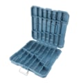 Miniatyrbillede 1 af 5: Bor Bits Opbevaring Organizer kasse Værktøjskasse Træbearbejdning Drill Bit Organizer kasse