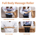 Miniatyrbild 6 av 10: Trä terapi Roller Massage Verktyg Lymphatic Drainage maderoterapia Colombiana,Cellulite Trigger Point