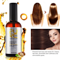 Miniatyrbillede 2 af 6: Argan olie hår behandling udjævning blødt reparation frizz tørt skadet hår pleje