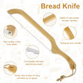 Miniatyrbild 6 av 7: Bröd Kniv Tårta Skärning Kniv Mångsidigt Baguette Cutter Rostfritt Stål Limpa Bröd Skärare