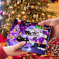 Miniatyrbild 4 av 7: Jul advent kalender leksaker kul barn present box sensoriska lekset vuxen stress och ångest lindring leksaker