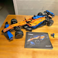 Pikkukuva 4 / 5: Tekninen Klassinen Formula F1 Kilpailu Auto Kaukosäädin Moc Bricks Rakennus Block Malli sarjat lelut lapsille