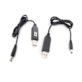 Pikkukuva 3 / 4: USB DC virta kaapeli Universaali USB DC liitäntä lataus kaapeli virta johto pistoke liitin sovitin