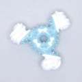 Miniatyrbild 3 av 4: Spelet är tvålager (fast och mjuk plast) 'Country bone', 12 cm, blue (complex 5 st)
