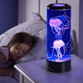 Miniatyrbild 2 av 6: Färg Ändras Maneter Lampa Usb/Batteri Drift Bord Natt Ljus Barn'S Gåva Hem Sovrum Inredning