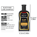 Pikkukuva 5 / 5: 200ml Polygonum multiflorum musta hiukset shampoo 5min shampoo musta yrtti
