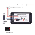 Miniatyrbilde 5 av 6: LCD Display DC Batteri Monitor Meter Voltmeter Amperemeter