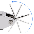 Miniatyrbild 5 av 6: Noggrann ratt mätare test indikator precision metrisk med dovetail skenor