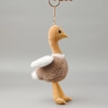 Miniatyrbild 8 av 9: Plysch struts zoo souvenir tecknad film plysch struts nyckelring plysch djur bil dekoration