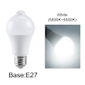 Pikkukuva 8 / 8: 85-265V E27 PIR liike anturi lamppu 12W 15W 18W LED polttimo liiketunnistimella