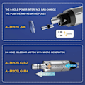 Miniatyrbilde 7 av 8: LED Belysning Dental Lav Speed Air Motor Med Micro Power Generator