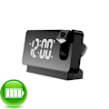 Miniatyrbild 7 av 7: Bästa kvalitet Projektion Varm Klocka för sovrum LED Digital Klocka Projektion på tak Vägg Laddbar Tid Temperatur Display Snooze